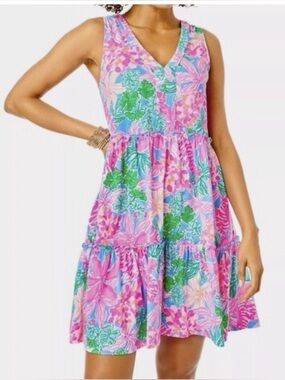Lilly Pulitzer Lorina V-neck Swing Dress